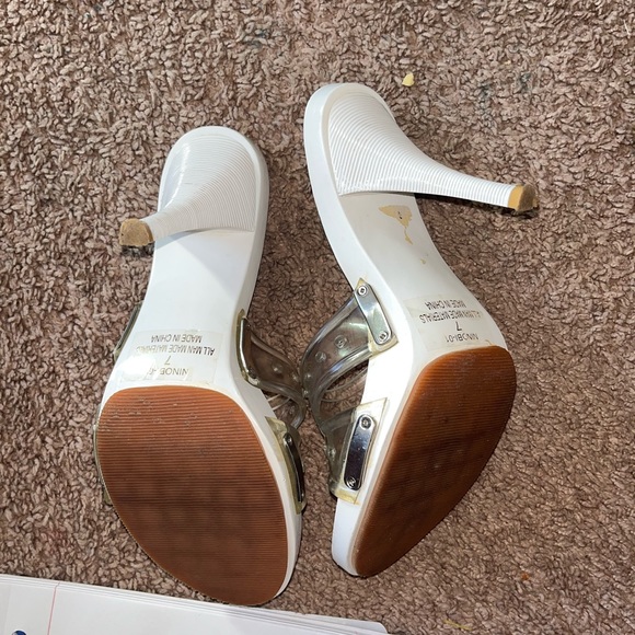 Rouge white heels - Picture 5 of 5